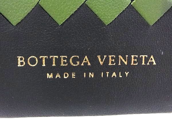□極美品□ BOTTEGA VENETA ボッテガヴェネタ イントレチャート レザー
