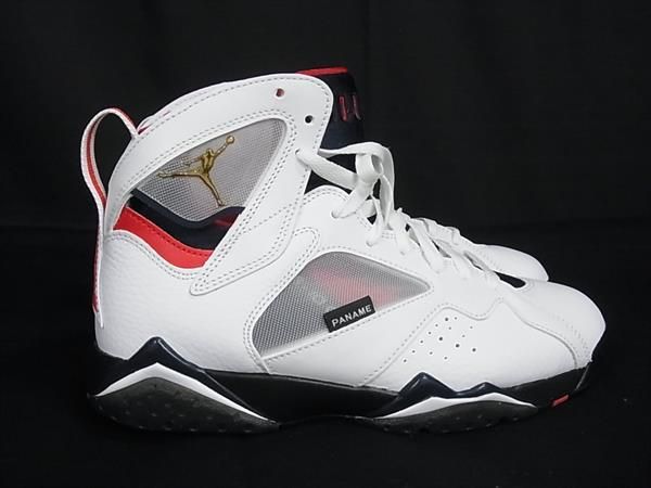 ■新品■未使用■ NIKE ナイキ×パリサンジェルマン AIR JORDAN7 RETRO PSG レザー スニーカー サイズ 26.5cm 靴 ホワイト系 AS3679