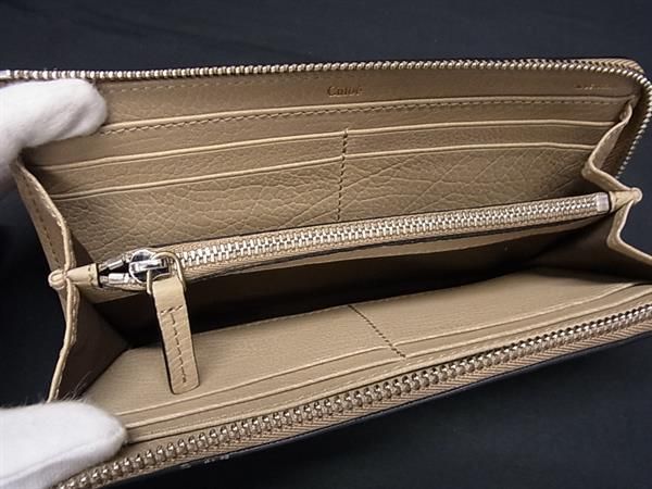□新品□未使用□ Chloe クロエ パディントン レザー L字ファスナー 長 