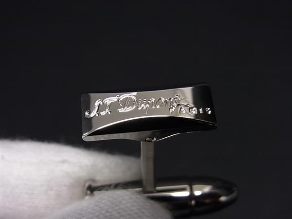 ■希少■極美品■ S.T.Dupont エス･テー･デュポン ワイルドウエスト 0825/1500 カフス カフリンクス アクセサリー シルバー系 AT3351