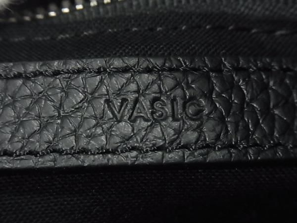 ■新品■未使用■ VASIC ヴァジック レザー ハンドバッグ 巾着型 トートバッグ レディース ライトグレー系 AT4974_9