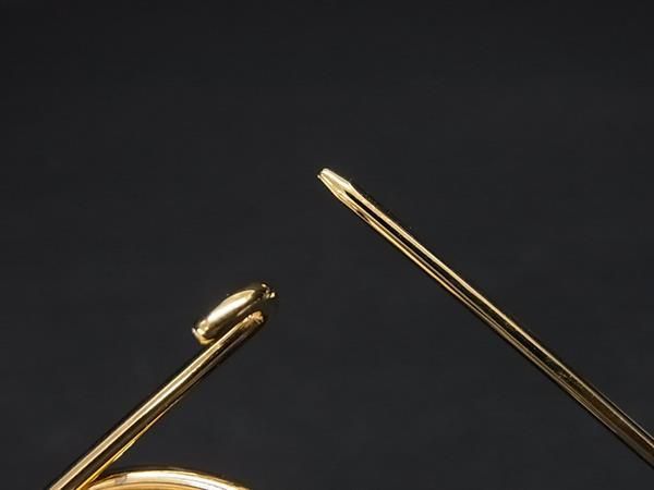 □新品同様□ LOEWE ロエベ メカノピン バッグチャーム ピンブローチ