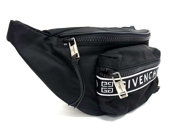 エッセンシャル U ウエストバッグ ブラック GIVENCHY ジバンシィ