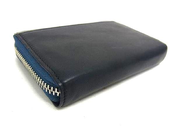 セリーヌ 二つ折り 長財布 f-23961 ブラウン ネイビー ホワイト 財布  