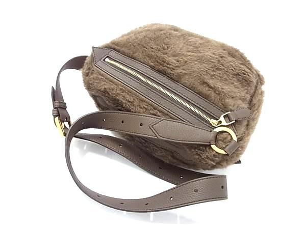■新品■未使用■ Max Mara マックスマーラ アルパカ×ウール 2WAY ハンドバッグ ショルダーバッグ クロスボディ ブラウン系 AW5362 □新品□未使用□ Max Mara マックスマーラ アルパカ×ウール 2WAY