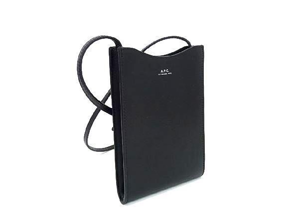 【正規品保証】新品 A.P.C. アーペーセー クロスボディバッグ ブラック 8⁄30〜9⁄1限定・最大2万円OFFクーポン配布中APC A.P.C. アーペーセー
