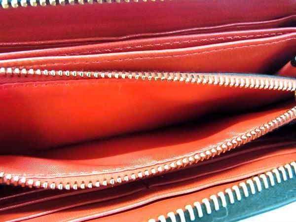 ■新品同様■ VALENTINO GARAVANI ヴァレンティノ ガラヴァーニ レザー L字ファスナー 長財布 ウォレット ブラック系 AX3765_3