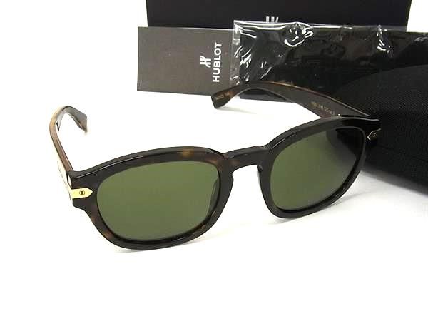 ■新品■未使用■ HUBLOT ウブロ H053.092.120 べっ甲調  サングラス メガネ 眼鏡 レディース ブラウン系 AZ4191