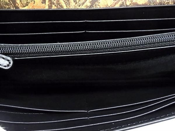 ■極上■本物■新品 未使用■ マットクロコダイル ニロティカス ヘンローン社 ウォレットバッグ ショルダー ブラック系 AZ8555_4
