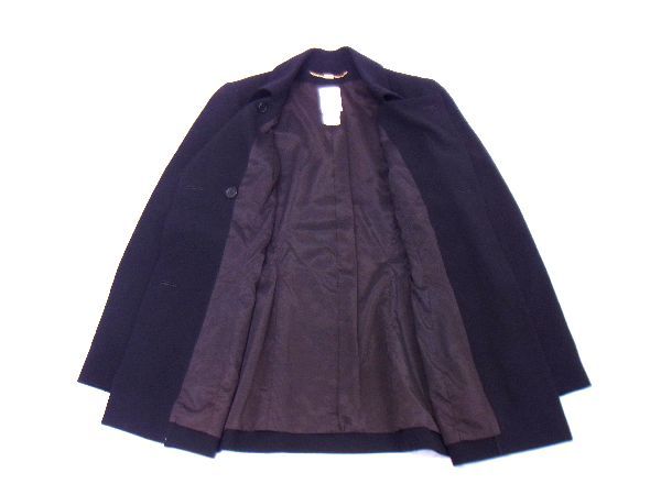 ■極美品■ CELINE セリーヌ ダブル ジャケット 上着 アウター 洋服 レディース ブラック系 BC8689_1