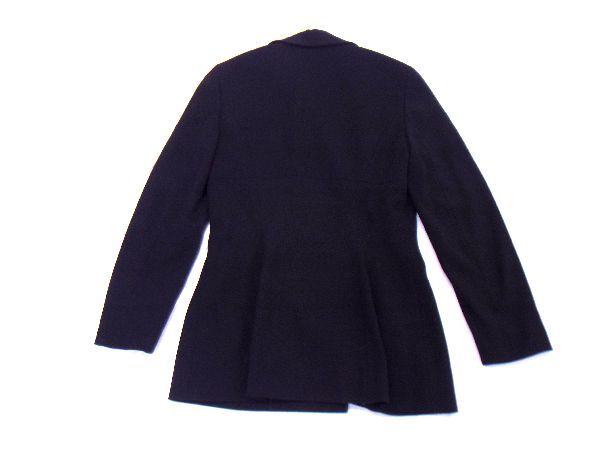 ■極美品■ CELINE セリーヌ ダブル ジャケット 上着 アウター 洋服 レディース ブラック系 BC8689_2