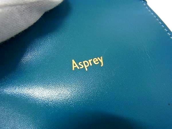 ■希少■極上■本物■極美品■ Asprey アスプレイ クロコダイル メモ帳 文房具 ステーショナリール グリーン系 BF4994_3