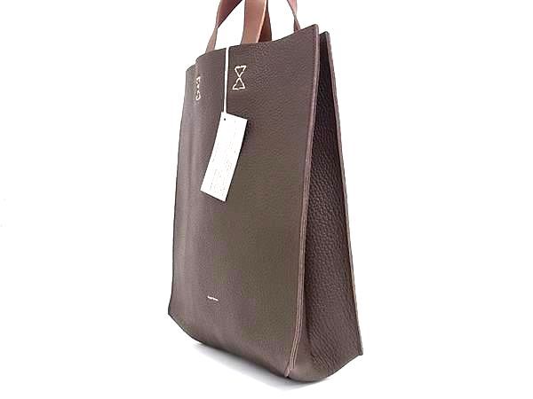 ■新品■未使用■ Hender Scheme エンダースキーマ paper bag レザー ハンドバッグ トートバッグ メンズ レディース ブラウン系 BF6813_2