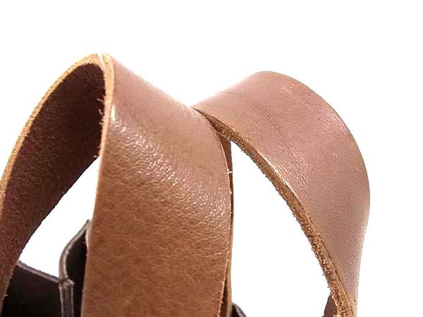 ■新品■未使用■ Hender Scheme エンダースキーマ paper bag レザー ハンドバッグ トートバッグ メンズ レディース ブラウン系 BF6813_3