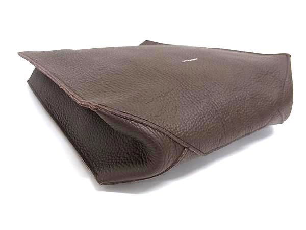 ■新品■未使用■ Hender Scheme エンダースキーマ paper bag レザー ハンドバッグ トートバッグ メンズ レディース ブラウン系 BF6813_5