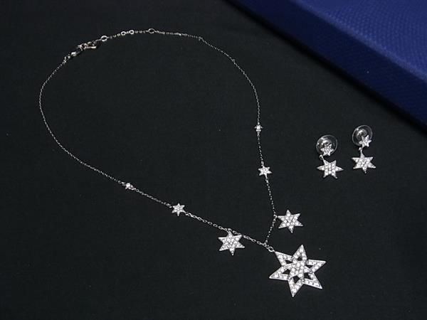 スワロフスキー　2点まとめ □極美品□ SWAROVSKI スワロフスキー ラインストーン ネックレス