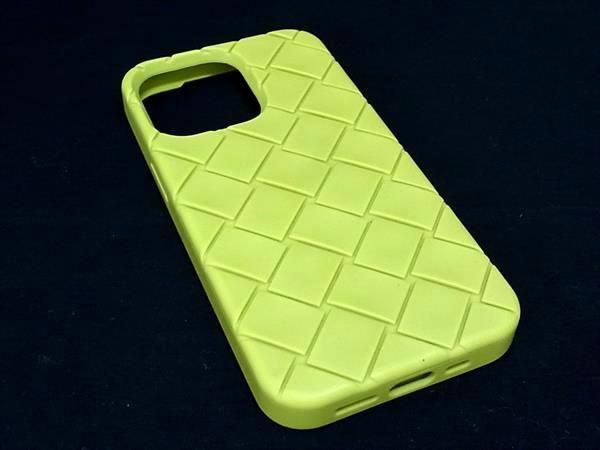 BOTTEGA VENETA グリーン iPhone13proケース ボッテガヴェネタ グリーンiPhoneケース13Pro用/iPhone16eにも