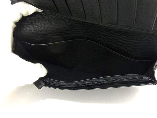 ■新品■未使用■ CANALI カナーリ レザー 二つ折り 長財布 ウォレット メンズ ブラック系 BI8750