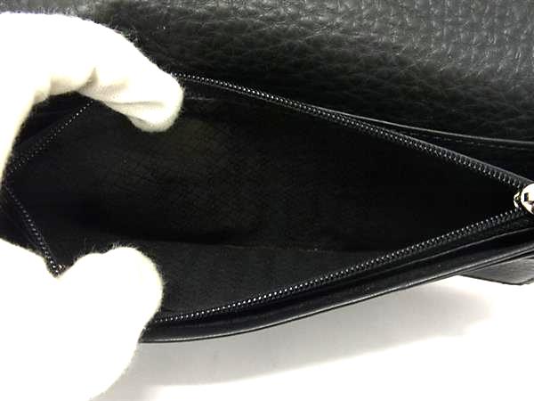 ■新品■未使用■ CANALI カナーリ レザー 二つ折り 長財布 ウォレット メンズ ブラック系 BI8750