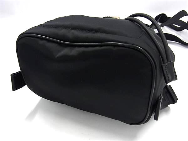 ■新品■未使用■ VERSACE ヴェルサーチ メデューサ ナイロン 巾着型 リュックサック バックパック レディース ブラック系 BJ8342