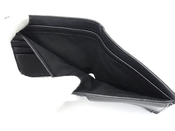 MOYNAT 二つ折り財布 ラウンドジップ ブラック 二つ折り財布 ラウンド