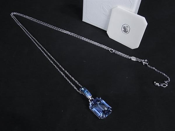 □新品同様□ SWAROVSKI スワロフスキー カラーストーン ネックレス 