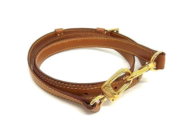 ■美品■ LOUIS VUITTON ルイヴィトン バッグ用 ショルダーストラップ 肩掛け 斜め掛け レディース メンズ ブラウン系 BL4630