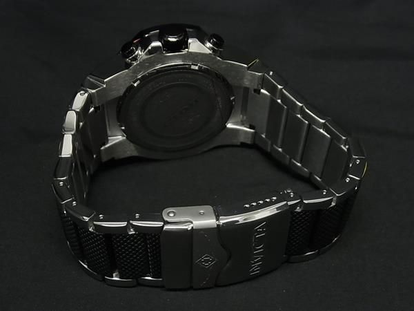 ■稼働品■新品■未使用■ INVICTA インビクタ BOLT 31179 SS クオーツ 100m防水 腕時計 ウォッチ シルバー系×ブラック系 BL4749