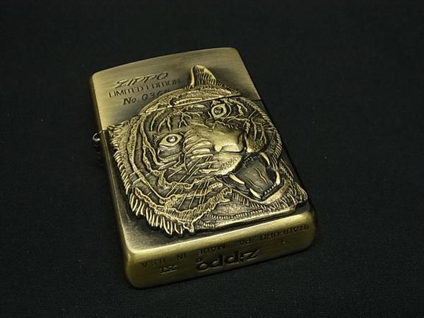 ZIPPO - ■極美品■ ZIPPO ジッポー 限定2000個 369/2000 ダイヤモンド 1995年製 高級ライター オイルライター 喫煙グッズ ゴールド系 BL6061 □極美品□ ZIPPO ジッポー 限定2000個 369/2000 ダイヤモンド