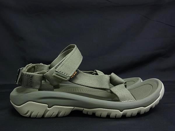 ■新品同様■ Teva テバ ハリケーン エックスエルティー2 キャンバス サンダル 表記サイズ 24.0cm 靴 シューズ カーキ系 BL9598