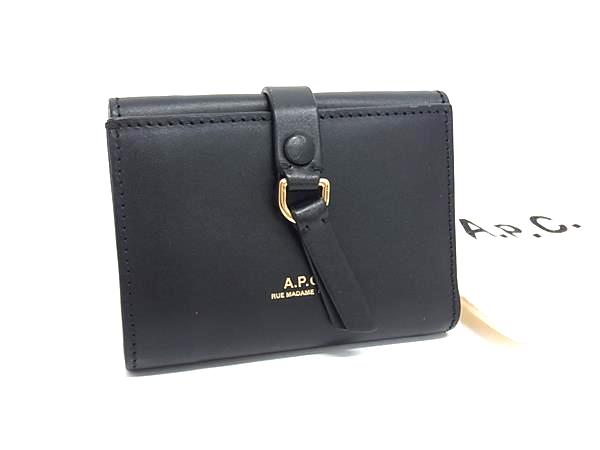 □極美品□ APC アーペーセー NOA TRIFOLD レザー 三つ折り 財布 □極美品□ APC アーペーセー NOA TRIFOLD レザー 三つ折り 財布