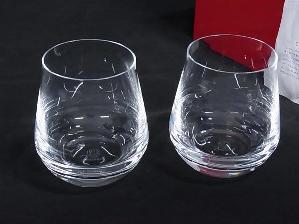 ■極美品■ Baccarat バカラ シャトーバカラ クリスタルガラス グラス タンブラー 食器 2客セット クリア BM7556