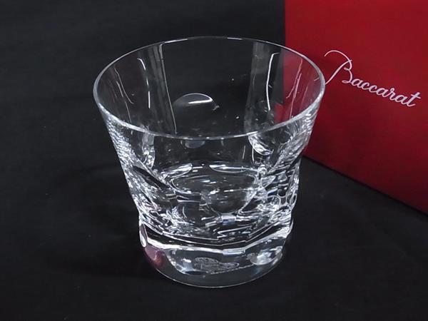 ■新品同様■ Baccarat バカラ ベルーガ クリスタルガラス タンブラー ロックグラス 食器 テーブルウェア クリア BM7587