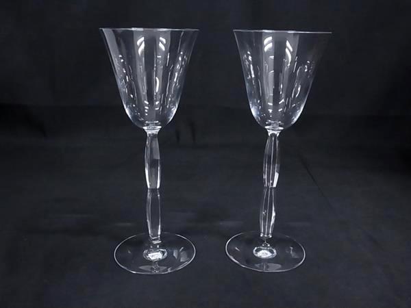 □美品□ Baccarat バカラ オンド クリスタルガラス ワイングラス 食器 