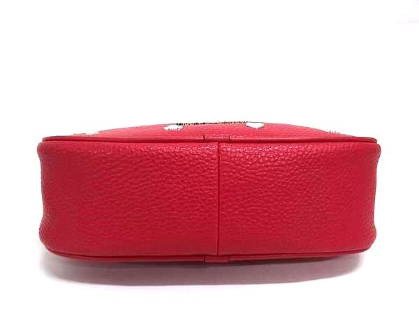 ■新品■未使用■ MICHAEL KORS マイケルコース 35F5S10C1V CARMELA レザー 2WAY ハンドバッグ ショルダー レッド系 BM9916_5