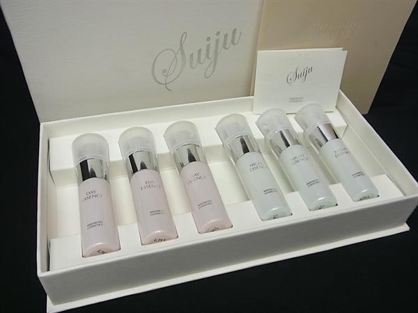 ■新品■未使用■MIKIMOTO ミキモト コスメティックス 粋珠 デイエッセンス ナイトエッセンス 7ml 美容液 スキンケア 6点セット BN0915