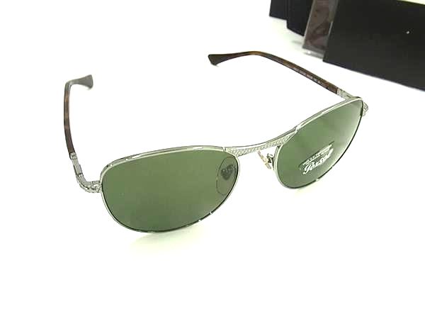 ■新品同様■ Persol  ペルソール 1002-S 513/31 サングラス 眼鏡 メガネ メンズ シルバー系 BN5430