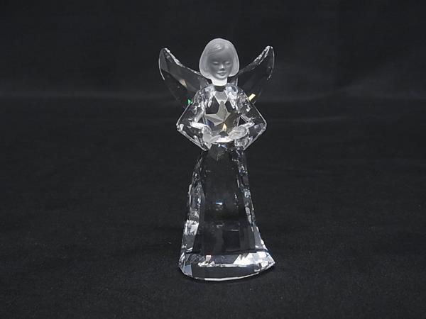 ■新品同様■ SWAROVSKI スワロフスキー 2009年限定 エンジェル クリスマスオーナメント インテリア 置物 クリア系 BN7097