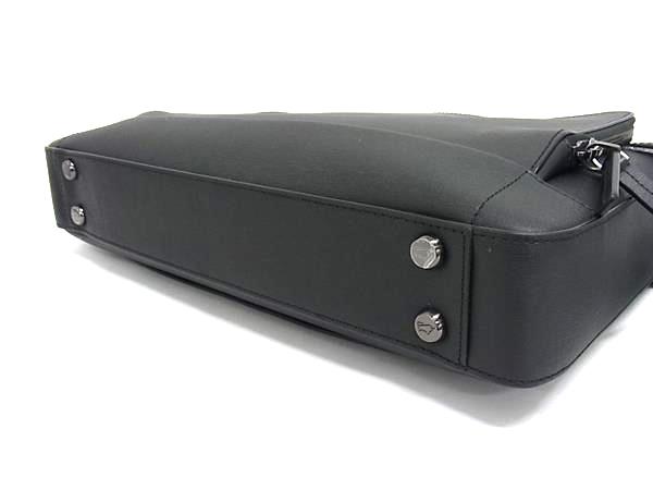 ■新品同様■ BRAUN BUFFEL ブラウン ビュッフェル レザー 2WAY クロスボディ ハンドバッグ ショルダー ビジネス ブラック系 BN8905_3