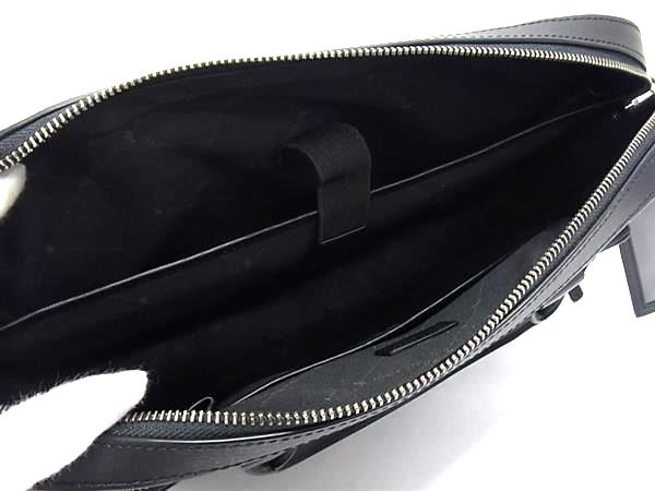 ■新品同様■ BRAUN BUFFEL ブラウン ビュッフェル レザー 2WAY クロスボディ ハンドバッグ ショルダー ビジネス ブラック系 BN8905_4