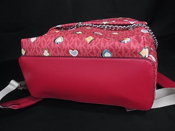 ■新品■未使用■ MICHAEL KORS マイケルコース SLATER PVC リュックサック バックパック デイパック ピンク系×マルチカラー BN9541_3