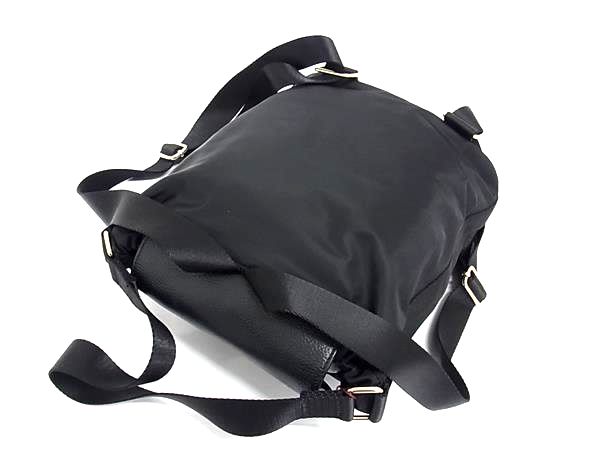 □新品□未使用□ AIGNER アイグナー ナイロンキャンバス×レザー 2WAY