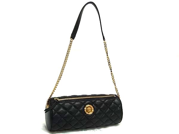 □新品□未使用□ VERSACE ヴェルサーチ メデューサ レザー チェーン