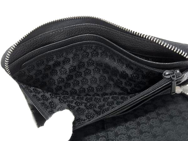 ■新品負けず劣らず■ dunhill ダン吸血鬼 ディーエイト コンフィデンシャル PVC×なめし革 ラウンドジッパー 長紙入れ ウォレット BP3996
