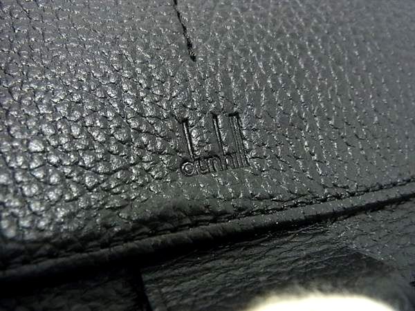 ■新品負けず劣らず■ dunhill ダン吸血鬼 ディーエイト コンフィデンシャル PVC×なめし革 ラウンドジッパー 長紙入れ ウォレット BP3996