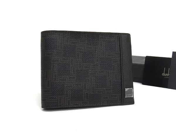 ■新品■未使用■ dunhill ダンヒル ディーエイト コンフィデンシャル レザー 二つ折り 財布 ウォレット メンズ ブラウン系 BP5085
