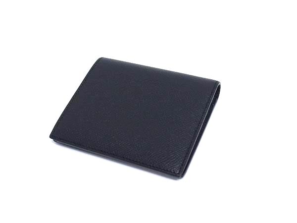 ■新品■未使用■ BALLY バリー レザー 二つ折り 財布 ウォレット 札入れ カード入れ 定期入れ メンズ ブラック系 BP5087_1