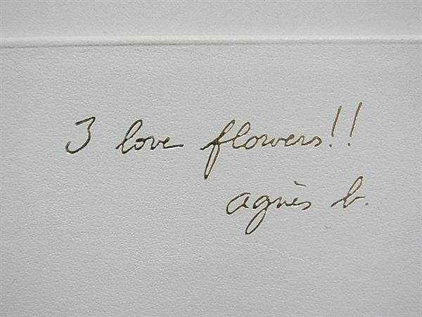 ■新品■未使用■ agnes b. アニエスベー レザー フラワー 二つ折り 財布 ウォレット 小銭入れ 札入れ マルチカラー BP5094_7