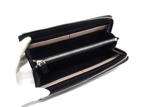 ■極美品■ Paul Smith 極点スミス なめし革 ハート形 L字ジッパー 長紙入れ ウォレット 御釣り入れ 紙入れ 黒いこと系 BP6563