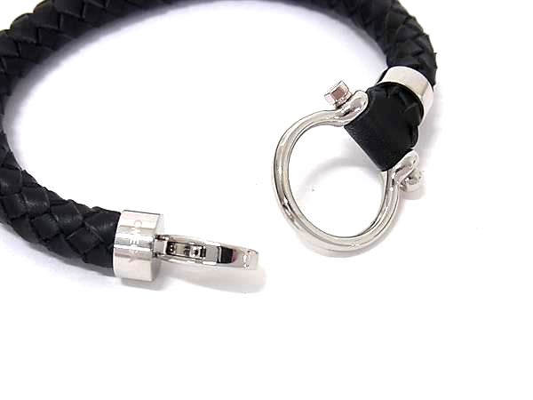 ■新品同様■ OMEGA オメガ セイリング ブレスレット アクセサリー メンズ レディース ブラック系×シルバー系 BP7838_2